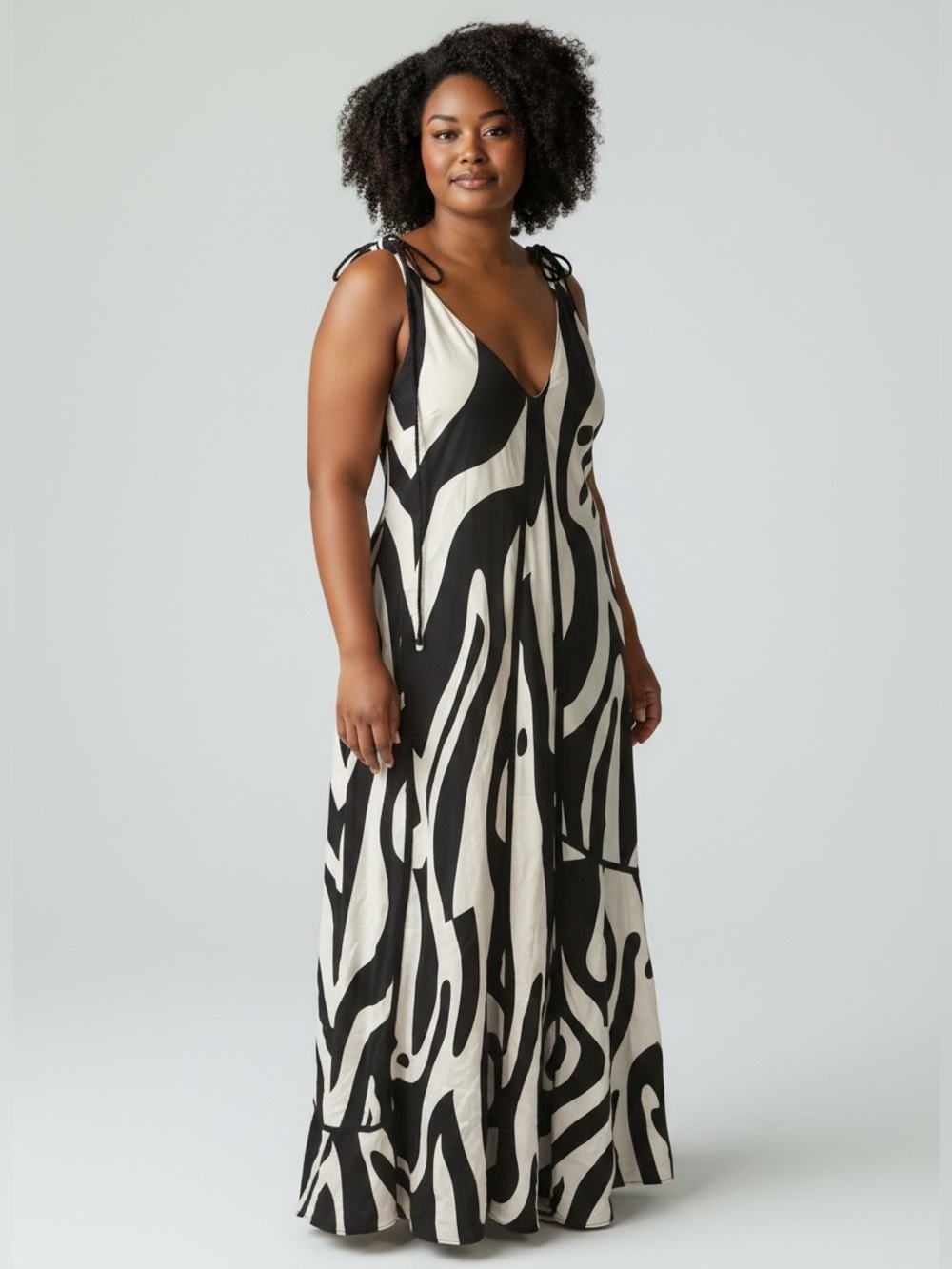 aGGel  black and white dress